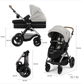 Carrito Kinderkraft MOOV2 XL 2en1