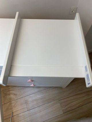 Cómoda cajonera infantil blanca (+cambiador +10€)
