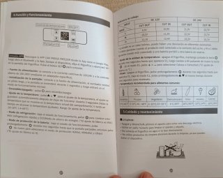 Nevera portátil Alpicool con compresor.
