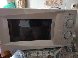 Microondas LG con Grill Blanco