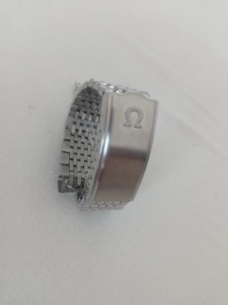 Bracciale Omega in acciaio