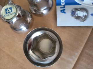 Tapas de tuerca inox