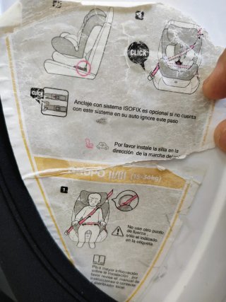 Silla coche Isofix