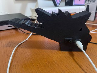 Lampada LED Gengar Stampa 3D