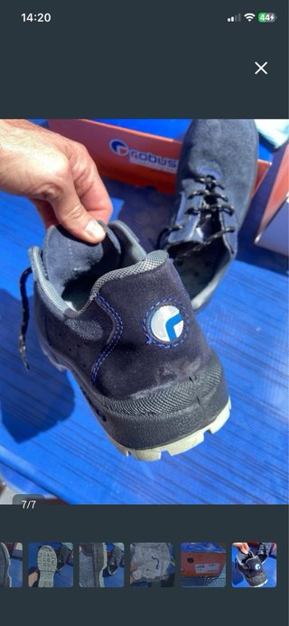 Zapatos de Seguridad Robusta Talla 41/42