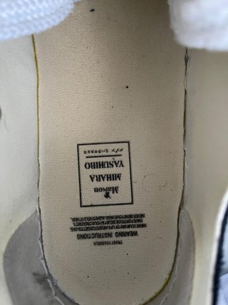 Maison Mihara Yasuhiro Zapatillas Negras Blancas