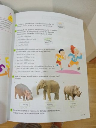 Libro 3 primaria matemáticas edelvives Hora Punta