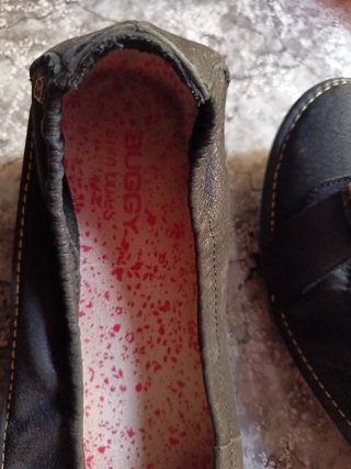 Zapatos planos negros talla 38