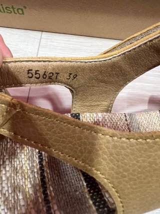 El Naturalista Sandalias Tacón Cuña Piel Talla 39