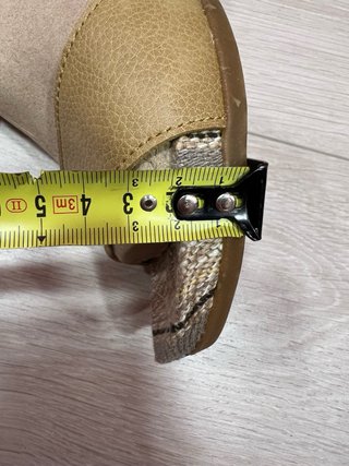 El Naturalista Sandalias Tacón Cuña Piel Talla 39