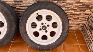 Llantas Mini Cooper R50 15 Blancas