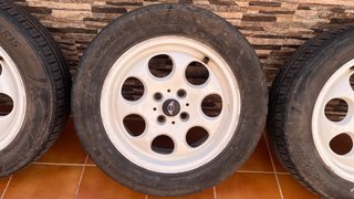 Llantas Mini Cooper R50 15 Blancas