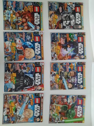 Lego Star Wars cómics y figuras