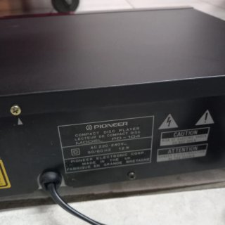 Reproductor CD Pioneer PD-104.