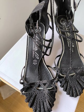 Zapatos de tacón negros mujer