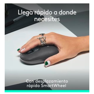​Ratón Bluetooth Logitech POP Grafito Precioso