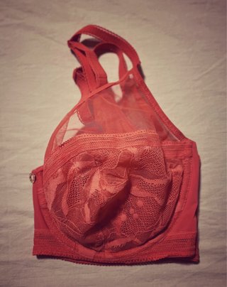Sujetador Chantelle coral Encaje y Tul
