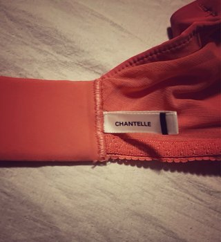 Sujetador Chantelle coral Encaje y Tul