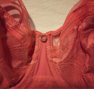 Sujetador Chantelle coral Encaje y Tul