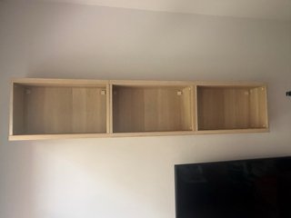 Estantería de madera modular