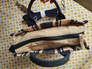 Bolso de tela Stradivarius CON ETIQUETA