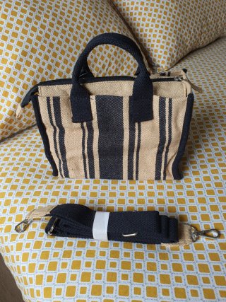 Bolso de tela Stradivarius CON ETIQUETA