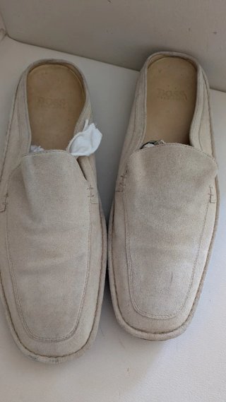 Zapatos BOSS ante beige