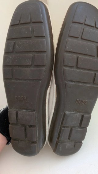 Zapatos BOSS ante beige