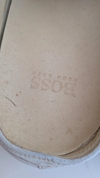 Zapatos BOSS ante beige