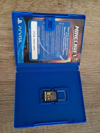 PS Vita + 3 Juegos: Minecraft, Invizimals, NFS