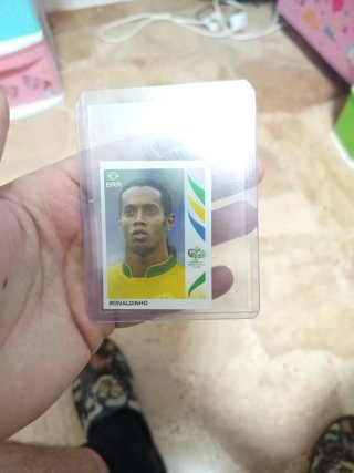 Cromo Ronaldinho Brasil Mundial 2006