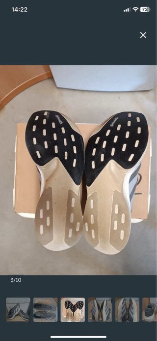 Zapatillas Adidas Adizero EVO SL grises