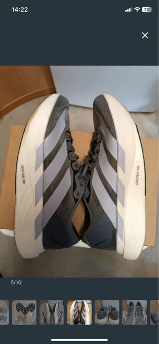 Zapatillas Adidas Adizero EVO SL grises
