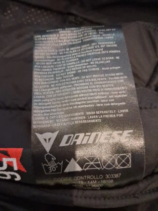 Chaqueta Moto Dainese Negra