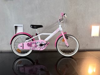 Bicicleta infantil B'Twin 16 rosa