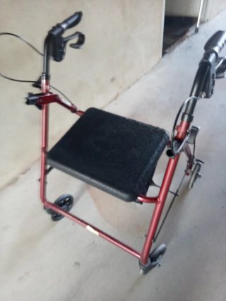 Carrito andador con bolsa