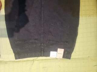Falda Midi Vaquera Mango Talla M