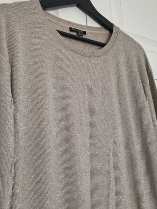 Jersey muy fino Massimo Dutti brillo talla L