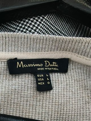 Jersey muy fino Massimo Dutti brillo talla L