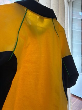 Polo Brasil Vintage Retro Amarillo