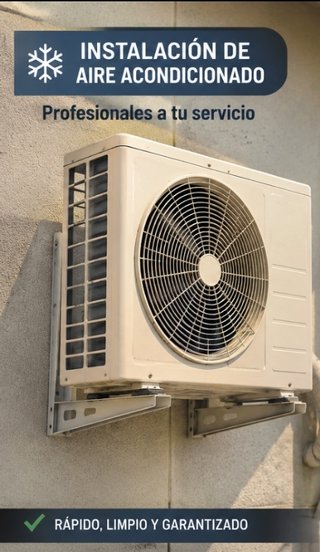 Instalador de aire acondicionado