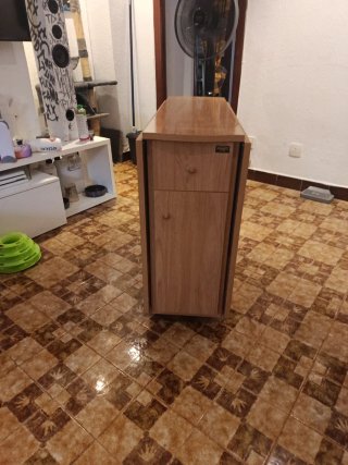 Largo145 ancho alto 75/76 mesa plegada largo33a90