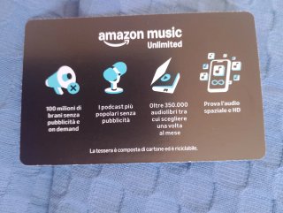4 mesi di Amazon music