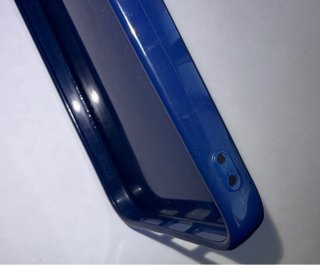 Custodia flessibile iPhone XS con bordi dritti