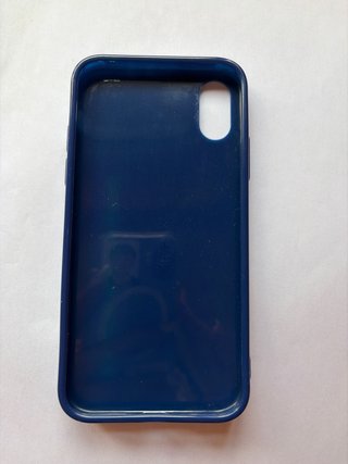 Custodia flessibile iPhone XS con bordi dritti