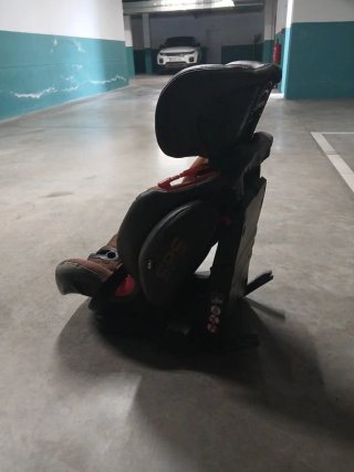 Silla coche infantil Isofix marrón