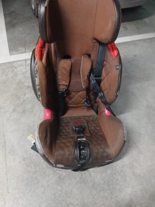Silla coche infantil Isofix marrón