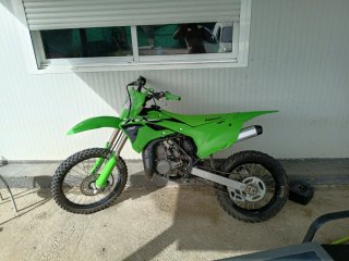 Kawasaki 112 Verde Moto de Cross