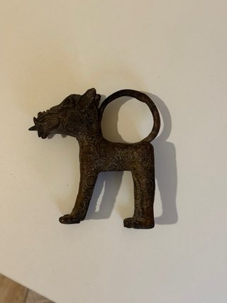 Figura Bronce Dogón Bení