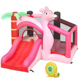 Castello Gonfiabile per Bambini con Scivolo, Tramp